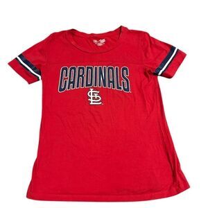 Women's St. Louis Cardinals Red T-Shirt Size S Sports Team Spirit